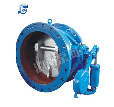 蝶式斜缓闭止回阀